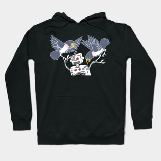 Bird vs. Robot Hoodie